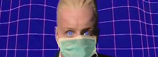 Max Headroom-19. Il sogno del «distanziamento sociale» permanente nella propaganda post-coronavirus