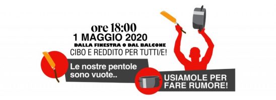 Ancona – Se le nostre pentole sono vuote, usiamole per fare rumore