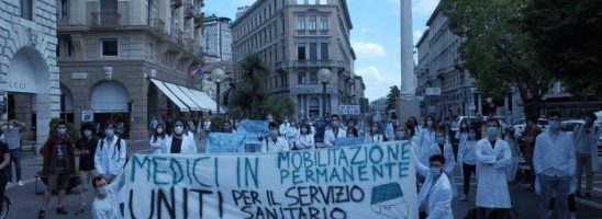 Medici in mobilitazione in difesa del Sistema Sanitario Nazionale