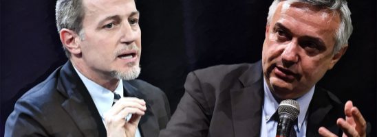 Molinari, Giannini e la scenetta con cui vogliono farci credere che esista il pluralismo in Italia…