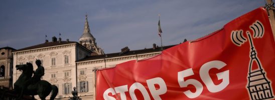 «Stop 5G: sit-in davanti all’Istituto Superiore di Sanità»