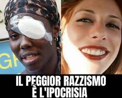 Il razzismo c’è’ … MA solo quando ce lo dicono