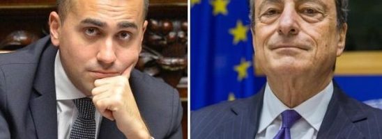 Un M5S al servizio dell’Ue: Di Maio incontra (lontano da tutti) Mario Draghi