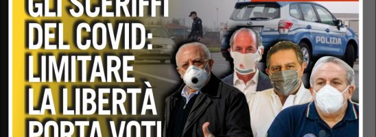 Gli “Sceriffi del Covid” cavalcano la paura e vincono le elezioni. TG ComeDonChisciotte 22 Settembre 2020