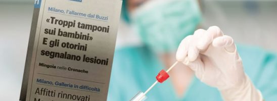 L’abuso dei tamponi sta facendo danni ai bambini