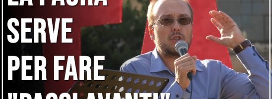 Marco Mori La Paura Diventa Strumento per Fare Passi Avanti – Marcia della Liberazione, Roma 10 Ottobre