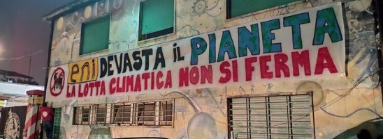 Solidarietà al Centro Sociale Rivolta