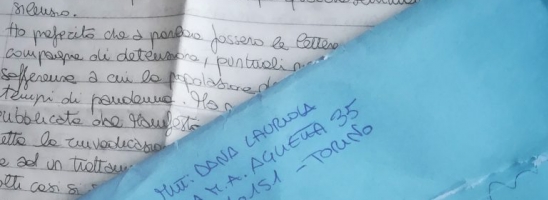 «A vincere saremo noi!»: lettera di Dana dal carcere Lorusso e Cotugno