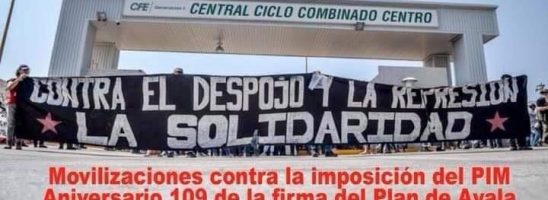 Campamento Zapatista en Defensa del Agua del Río Cuautla. Difendere l’acqua, Difendere la vita.