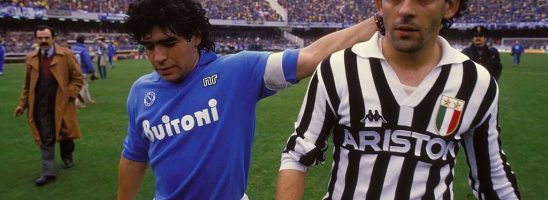 Maradona e Platini- due mondi a confronto