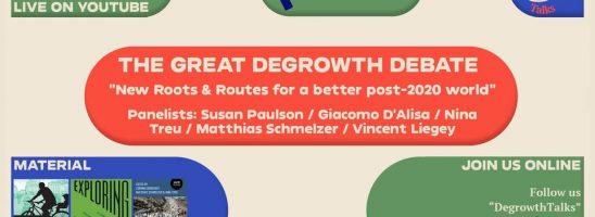 The Great Degrowth Debate – partecipa al dibattito internazionale!