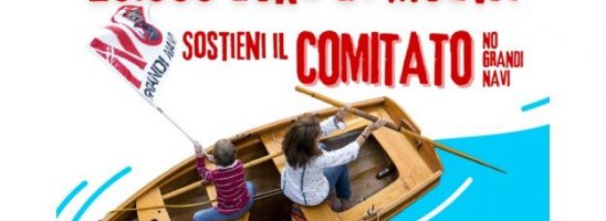 Maxi-multa da 20.000 euro al Comitato No Grandi Navi. Al via la campagna di raccolta fondi