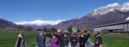 Sgomberi e violenze non frenano la lotta No Tav + Confermata la presentazione de La Q di Qomplotto a San Didero