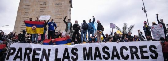 Colombia, fermate i massacri