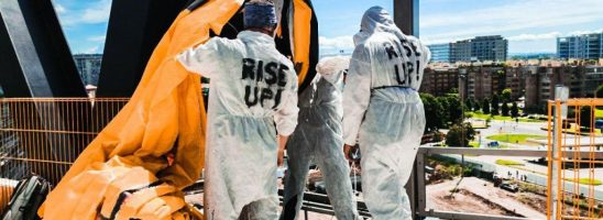 Many Against Eni – Mobilitazione di Rise Up 4 Climate Justice in quattro angoli d’Italia