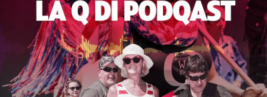 Nuovo speciale «La Q di Qomplotto»: podqast con Gad Lerner, recensione di De Cataldo, musica, street art e un ritorno