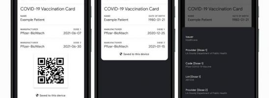 I passaporti vaccinali sono arrivati, grazie a Google e all’UE