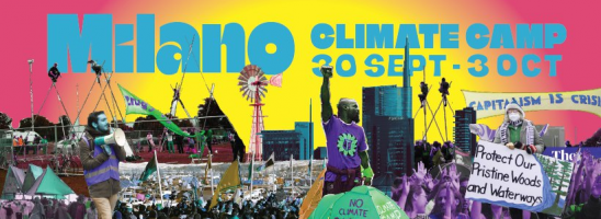 A Milano un Climate Camp nei giorni della Pre-COP