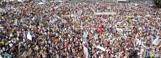 La grande manifestazione del 25 settembre a Roma