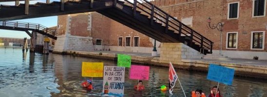 Venezia – Bauhaus dei mari: l’università prosegue lungo la via del green washing e dei politici impresentabili!