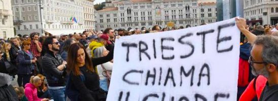 Gli strange days di Trieste contro il green pass, terza e ultima puntata. Come il potere ha reagito a una lotta sbalorditiva