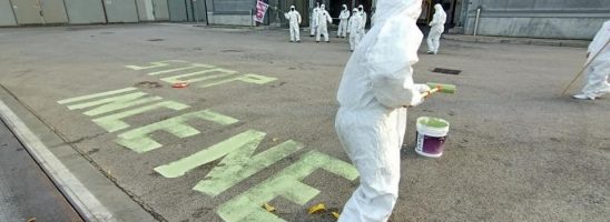 Occupato l’inceneritore di Padova verso il Climate Meeting di Venezia