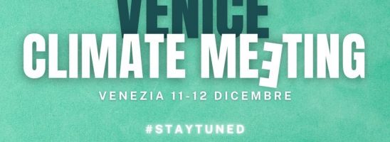 Rise Up 4 Climate Justice: l’11 e 12 dicembre il Venice Climate Meeting