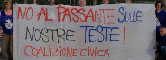 Il Passante «green». Una civica e coraggiosa colata d’asfalto.