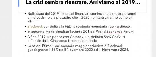 Esiste relazione tra un sistema finanziario malato e la pandemia? – video