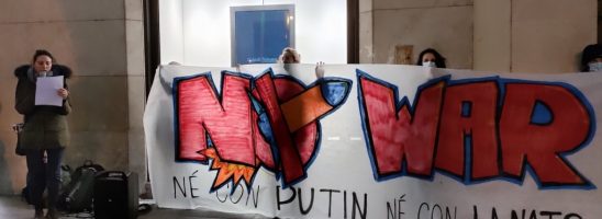 Treviso – “No war! Nè con la Russia nè con la Nato”. Presidio contro la guerra