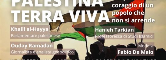 Palestina terra viva – DIRETTA VIDEO