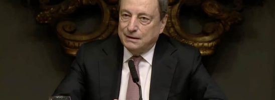 Draghi dagli Usa fa lo Yankee: “la Russia non è Golia”