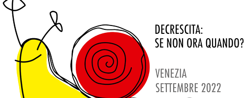 A settembre l’evento “Decrescita: se non ora quando?”