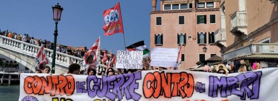 Da Venezia a Pisa il 2 giugno è contro la guerra