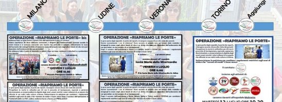 A Verona ultima tappa del tour “Riapriamo le porte” del Comitato Di Sana e Robusta Costituzione