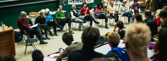 Occupazione di End Fossil all’Università Tecnica di Berlino