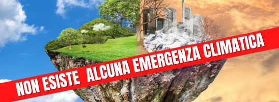 Non esiste alcuna emergenza climatica