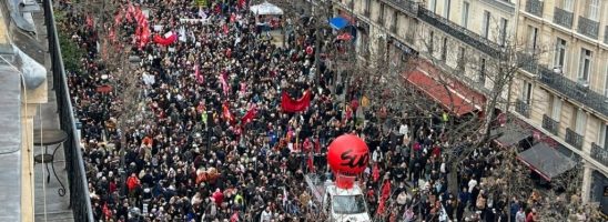 Francia – Continuano le mobilitazioni di massa contro la riforma delle pensioni