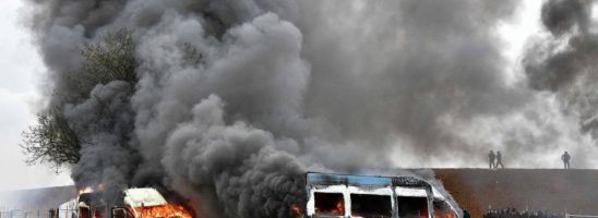 Francia – Manifestazione di Sainte Soline: un compagno in pericolo di vita in seguito alle violenze della polizia