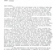 Una lettera dal 1970: Mario Perniola e Mario De Paoli, di Agaragar, rispondono a Giuseppe Sertoli, di Nuova Corrente.