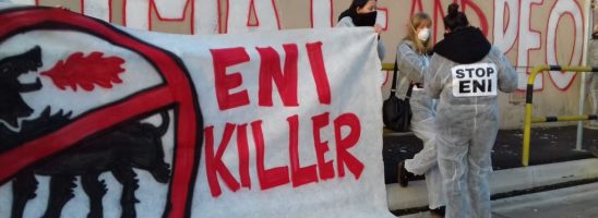 “La Giusta Causa”: ENI vuole portare in Tribunale Greenpeace Italia e ReCommon per diffamazione