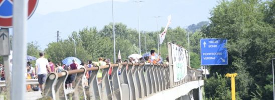 Vicenza – No Tav bloccano il Ponte Alto: città paralizzata