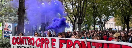 Bolzano, più di mille in corteo contro l’apertura del CPR e il razzismo istituzionale