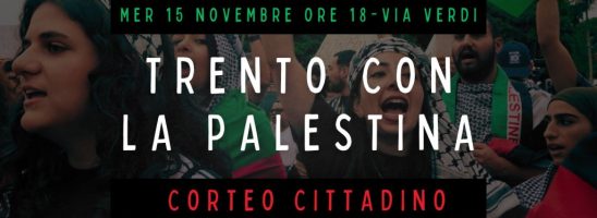 Trento con la Palestina