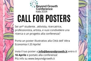 Beyond Growth Italia 2024: Chiamata alla presentazione di poster