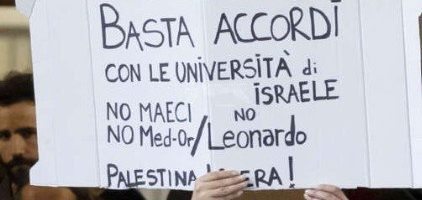 Continuano le proteste negli Atenei per bloccare la collaborazione con lo Stato d’Israele