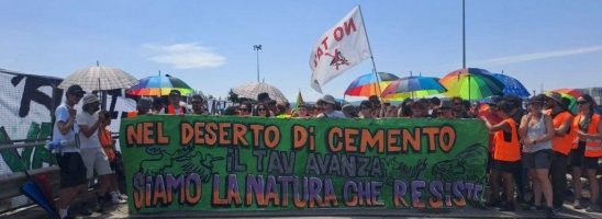 In direzione opposta al TAV: salute, ambiente, pace e democrazia