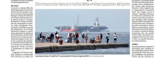 TRIESTE NON VA IN GUERRA!