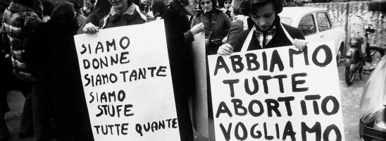 Per un aborto libero e sicuro per tutti i corpi