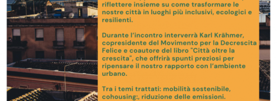 Ambiente e Territorio: Ripensare la Città